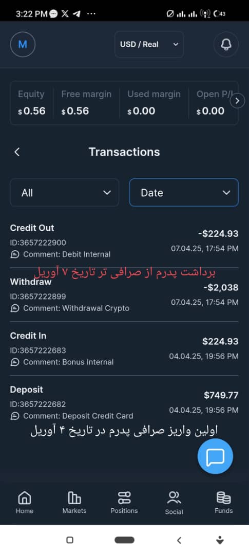 مستندات تخلف بروکر آی ایکس